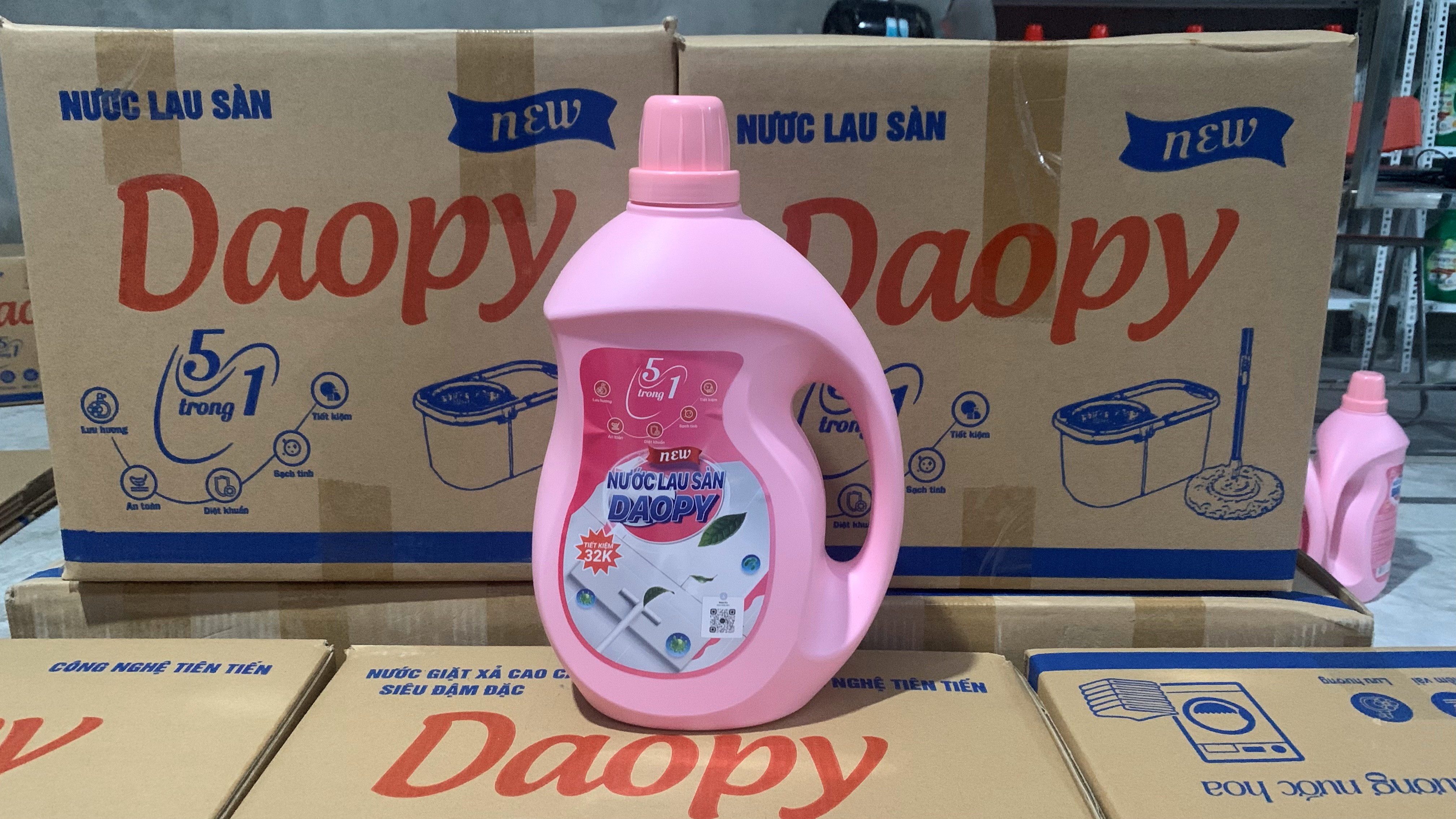 Nước lau sàn DAOPY hương chanh